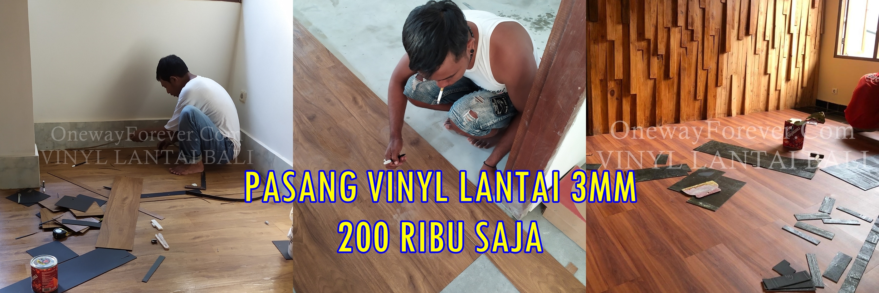 Vinyl Lantai Toko di Balibali